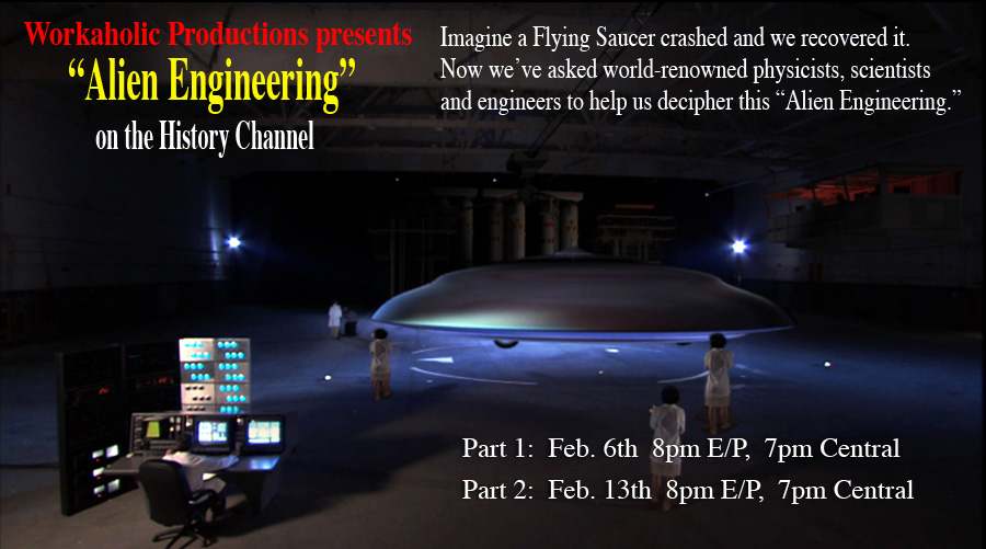 postcard image for the show Alien Engineering
